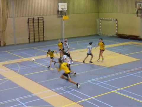 Korfbal Oefenwedstrijd Trekvogels A1 - Tempo A2