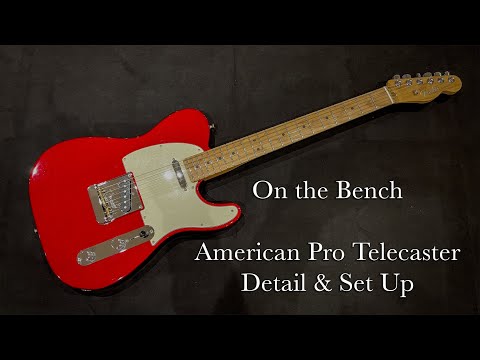 Fender American Professional Telecaster with Roasted Maple Fretboard 2017 - Candy Apple Red image 21