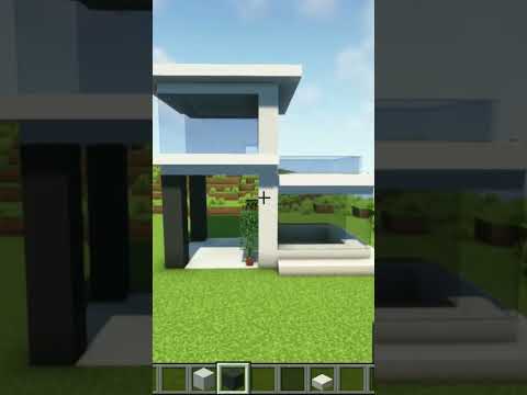 Ultimate Modern House Hacks in Minecraft! #shorts