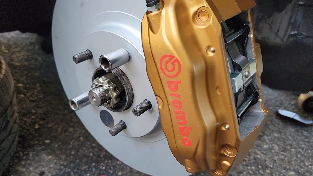 1992 Nissan Maxima SE VE30DE Big Brake Upgrade G35/350z Caliper 6th Gen Rotors