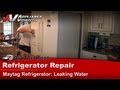 Refrigerator Repair & Diagnostic - Leaking water ...