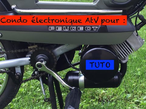 Montage d'un condensateur électronique sur Peugeot 103
