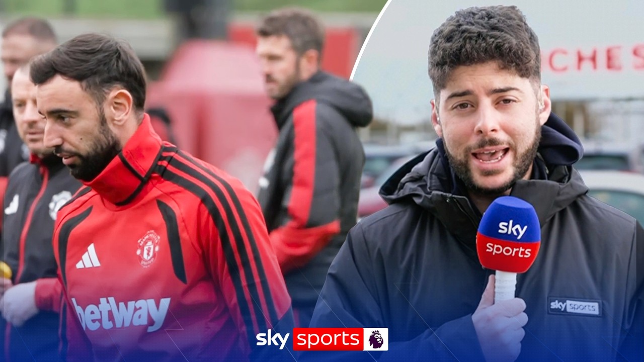 Michael Carrick & Bruno Fernandes hold clear-the-air talks ahead of Manchester United vs Chelsea 🚨