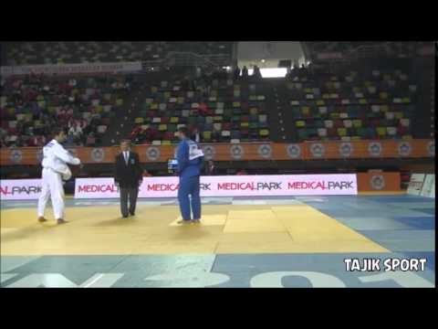 JUDO GP SAMSUN 2014 90 GROSSKLAUS Ciril (SUI) USTOPIRIYON Komronshoh (TJK)