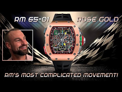 Richard Mille’s Most Complicated Movement! The RM 65-01 Rose Gold