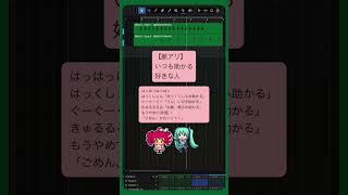 - 【脈アリ】いつも助かる好きな人 #初音ミク #重音テト #Shorts