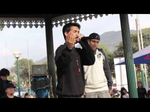 Caleb vs Vittorio - Freestyle KO 2014 - Audiciones Monterrico