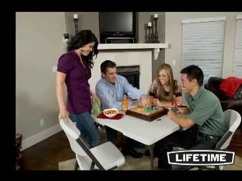Lifetime 4-Foot Folding Table (Commercial)
