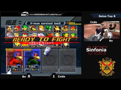 Sinfonia VII - Coda VS Bo - Melee Solos Loser's Quarter Finals