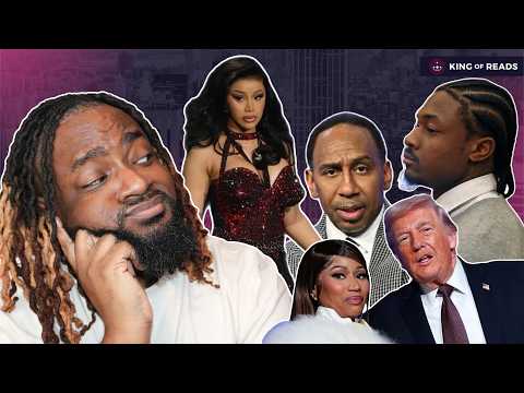 Cardi B Tour, Stefon Diggs Court, Nicki Minaj Chopped, Stephen A. Smith Presidential Run?