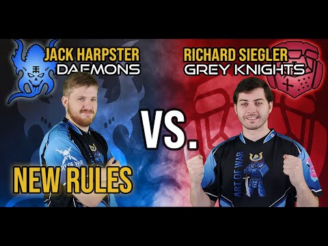 NEW Chaos Daemons vs Grey Knights!