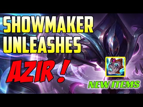 DWG Showmaker Plays Azir VS Akali Midlane - Masters Challenger Gameplay - New Items - Season 11