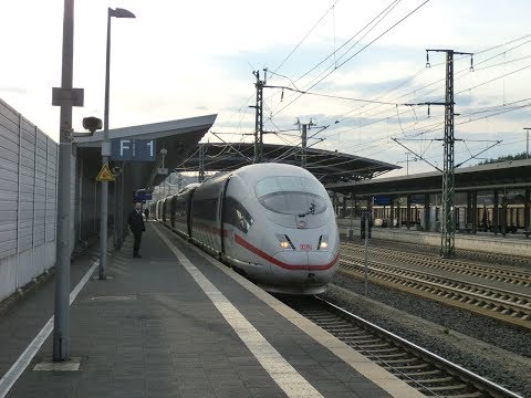 ICEs mit High Speed und mehr in Montabaur 2017