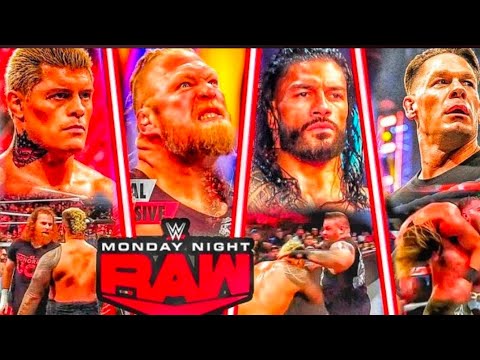 WWE Raw 2 January 2023 Full Highlights HD WWE Monday Night Raw Highlights Today Full Show  2023 #wwe