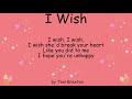 I Wish by Toni Braxton (Lyrics)
