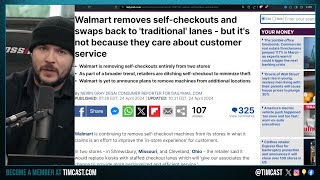 Amazon & Wal Mart ABANDON Self Check Out, Skyrocketing Crime Causes Companies To bring Back HUMANS