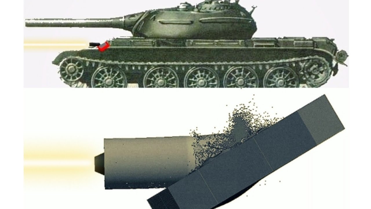 Jagdtiger vs T-54 | 12.8cm Pzgr 43 | Armor Penetration Simulation