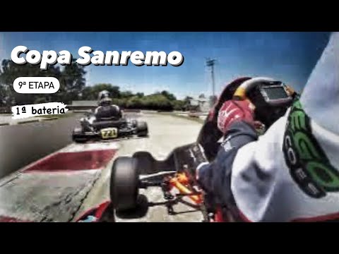 Copa Sanremo Kart - 9 Etapa  - 19 nov 2022 - Bateria 01
