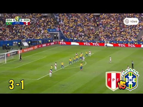 PERU VS BRASIL PARTIDO COMPLETO | FINAL COPA AMERICA 2019