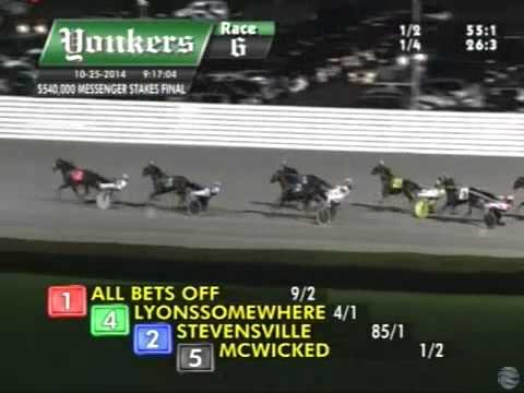 All Bets Off (1:51.1)-$540,000 MESSENGER STAKES WINNER