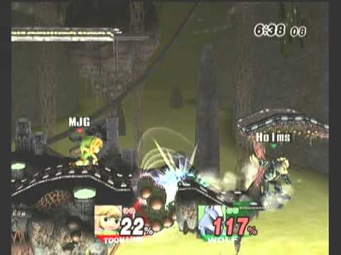 MM MJG (Toon Link) vs Holms (Wolf) 2