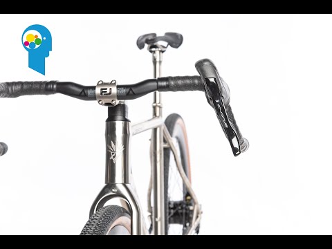 Falkenjagd Titanbikes - das neue Aristos R Rohloff Gravel 2023 mit Gates Carbondrive und Campagnolo