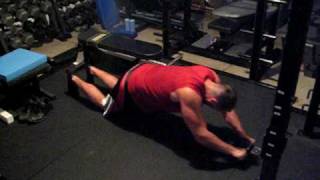 Negative Standing Ab Wheel Rollout exercise video thumbnail
