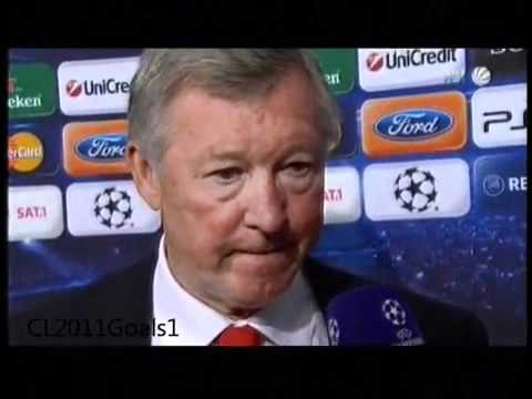 Alex Ferguson Interview nach dem Spiel Schalke gegen Manchester (0-2)