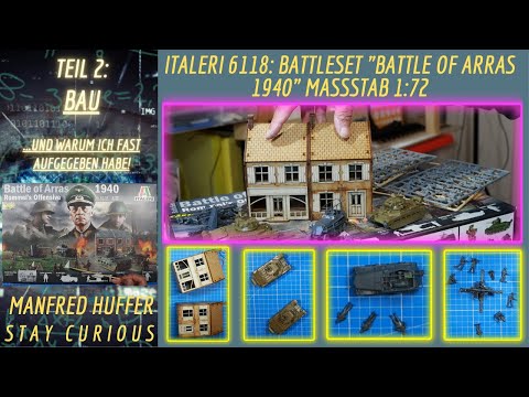 Italeri 6118 - Battleset "Battle of Arras 1940" -Teil 2: Bau der einzelnen Sets