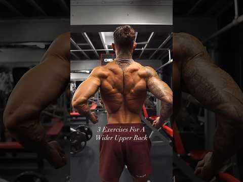 Improve your ‘Upper Back Gains’ with these 3 key exercises💪