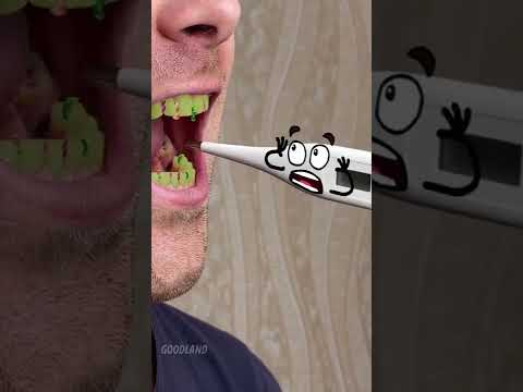 Goodland | Thermometer in the mouth 🤭 #goodland #shorts #doodles #doodlesart #shocking