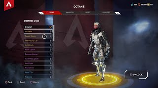Apex Legends Octane Skins, Banners, Finishers & Quips