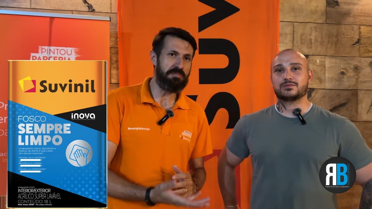 Como evitar UMIDADE na parede? Nova tinta fosca lavável da Suvinil - Rodrigo Broker Construtor