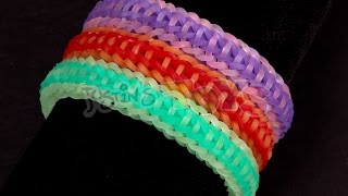 How to Make a Rocket Fishtail EASY 2 step Rainbow Loom Bracelet