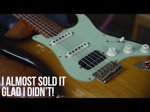 Bringing This Guitar To Life... low tuning, setup and slide...