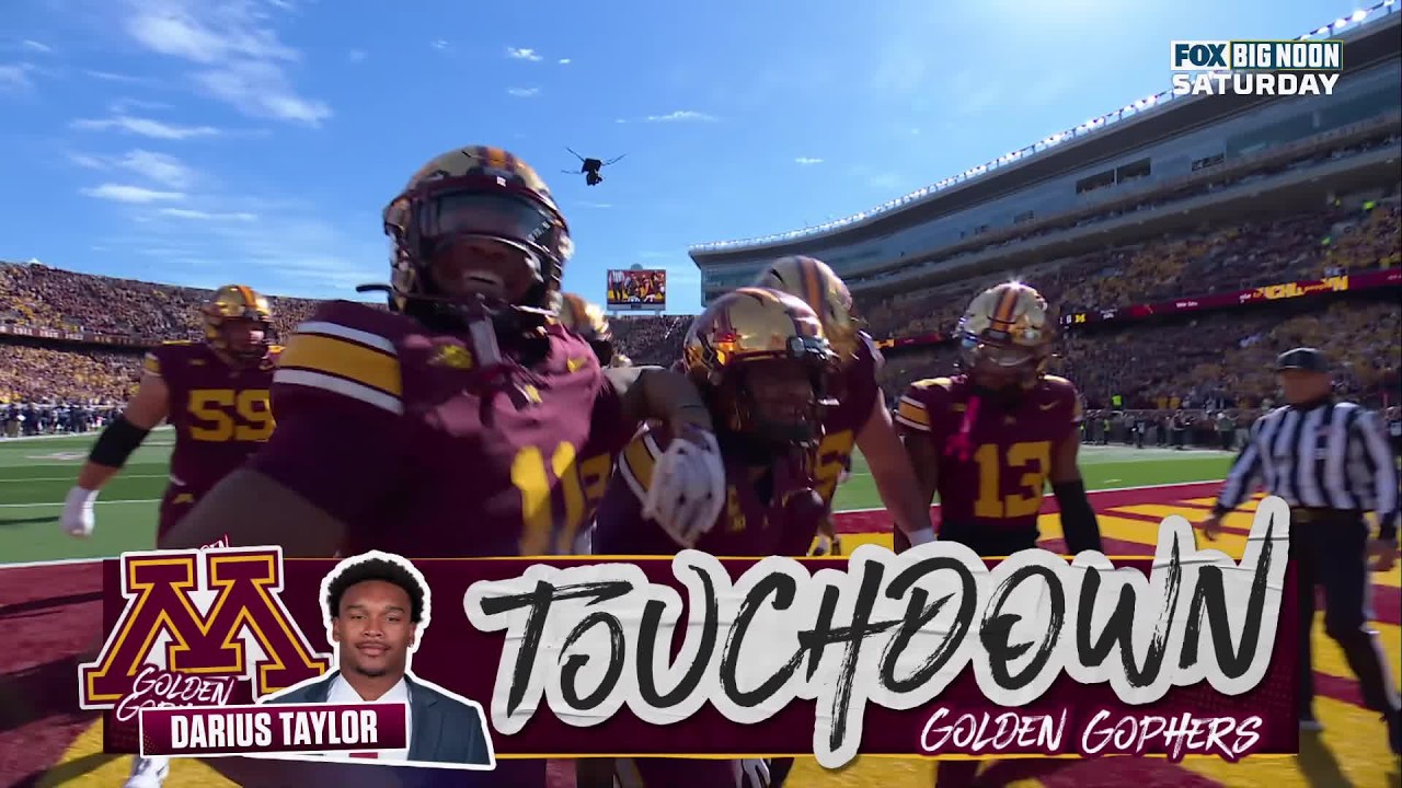 ¡TOUCHDOWN DE DARIUS TAYLOR! | Michigan Wolverines 0–7 Minnesota Golden Gophers | CFB