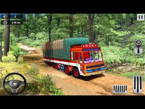 Indian Truck Offroad Cargo Drive Simulator 2 - offroad truck transport simulator - Android Gameplay