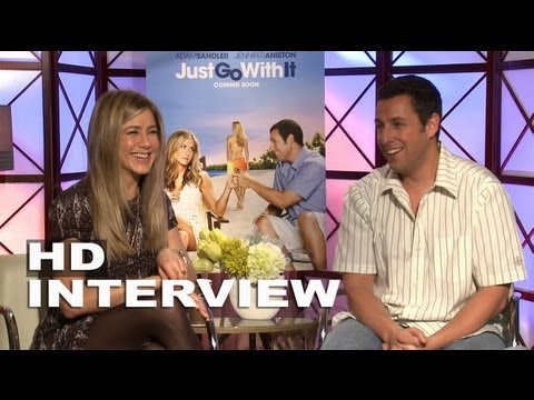 Just Go With It: Jennifer Aniston & Adam Sandler Exclusive Interview (02/11/2011) | ScreenSlam