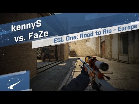 kennyS vs. FaZe - ESL One: Road to Rio - Europe