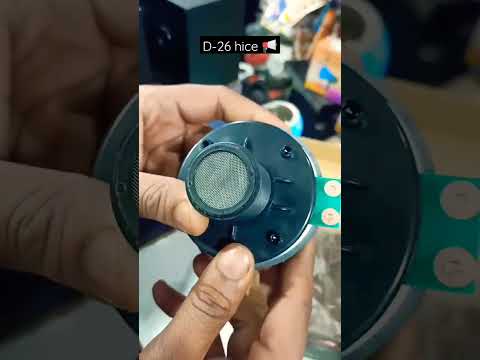 D-26 speaker hice short video || #shorts 🔥🔥