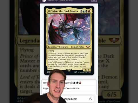 Be’Lakor, Master of Cheating at Card Games