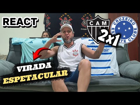 REACT Atlético MG 2x1 Cruzeiro - Mineiro 2026 - ATLÉTICO MG AMASSA O CRUZEIRO E VENCE A PRIMEIRA!