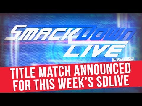 WWE United States Championship Match Made Official For This Upcoming Tuesday’s SmackDown Live