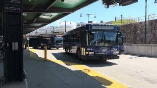 WRTA #4425, #3388, #6312, and #1367 on routes 23, 30, OOS, and 3