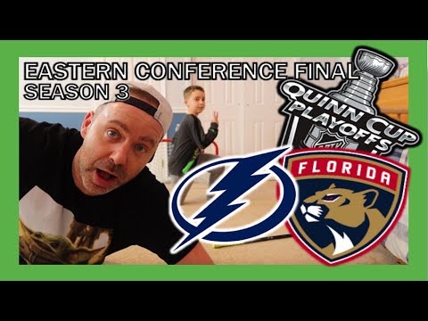 KNEE HOCKEY SEASON 3 - EASTERN CONFERENCE FINAL - PANTHERS / LIGHTNING - QUINNBOYSTV