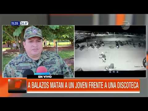 A balazos mataron a joven frente a una discoteca en Yby Yaú