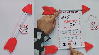 Valentine Card For Boyfriend / Valentines day Card Idea /Valentine day card / Make Anniversary Card