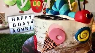 Hungry Caterpillar Themed Birthday Decoration