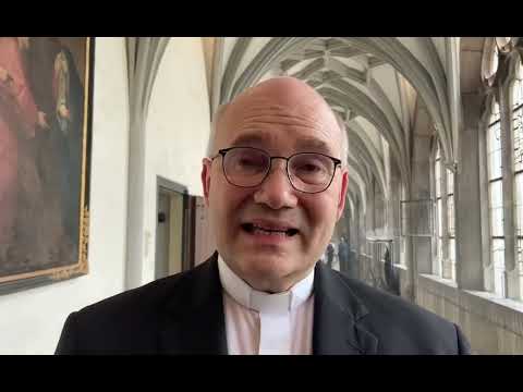 Bischof Dieser zur Abschlussmesse ohne Kardinal Woelki