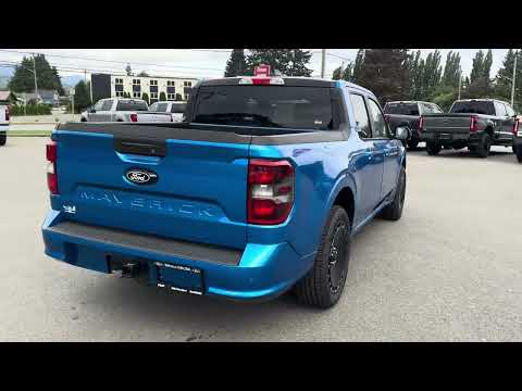 2025 Ford Maverick Lobo Standard AWD SuperCrew in Blue for sale at Van Isle Ford Sales Ltd. in Port Alberni, BC